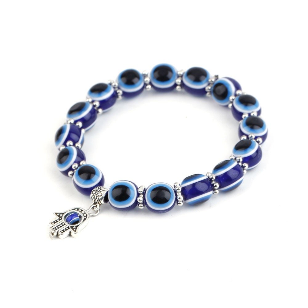 China: Shenzhen Blue Eyes Bracelet Fatima Palm Devil's Eye Bead Bracelet
